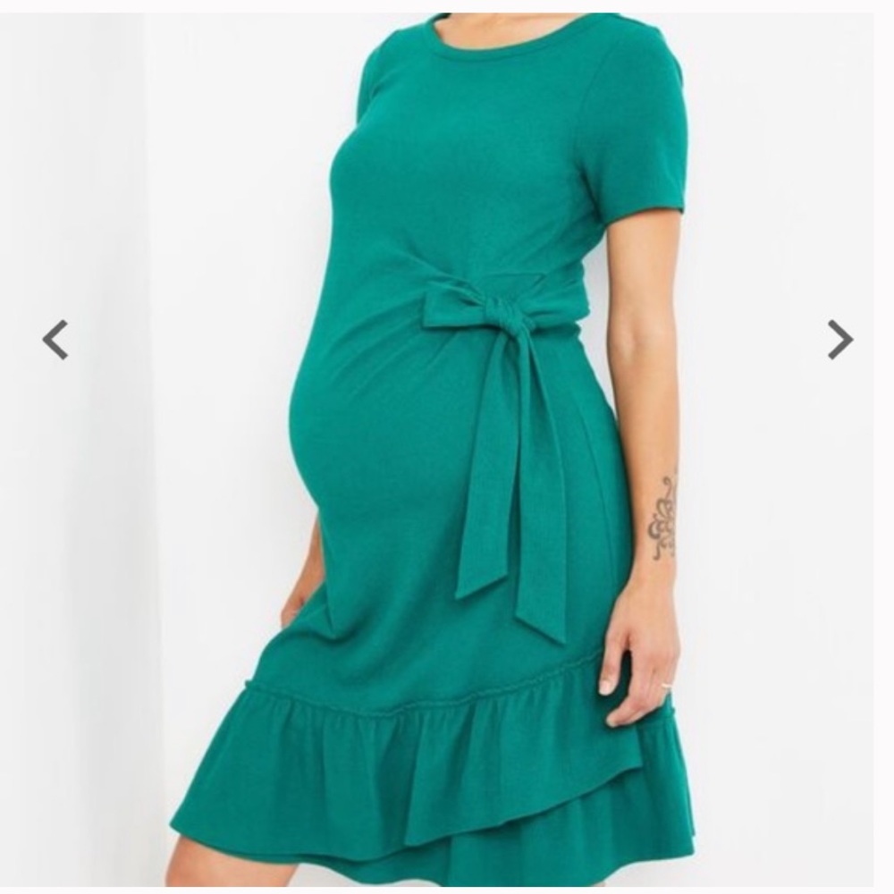 Pea in a Pod Maternity Dress